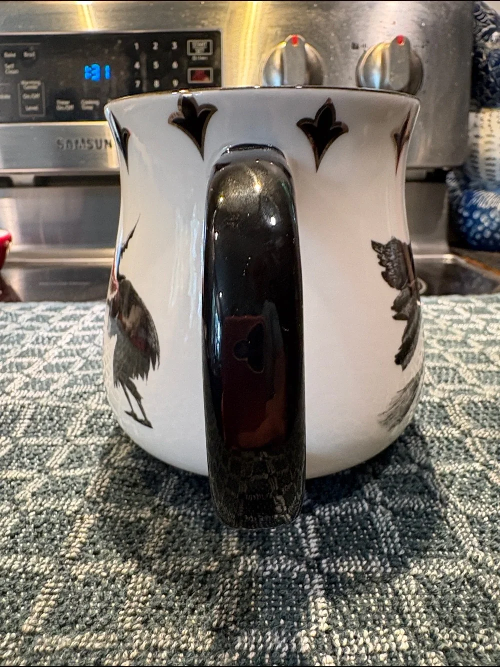 Whimsical Witches Mug White/Black 16oz